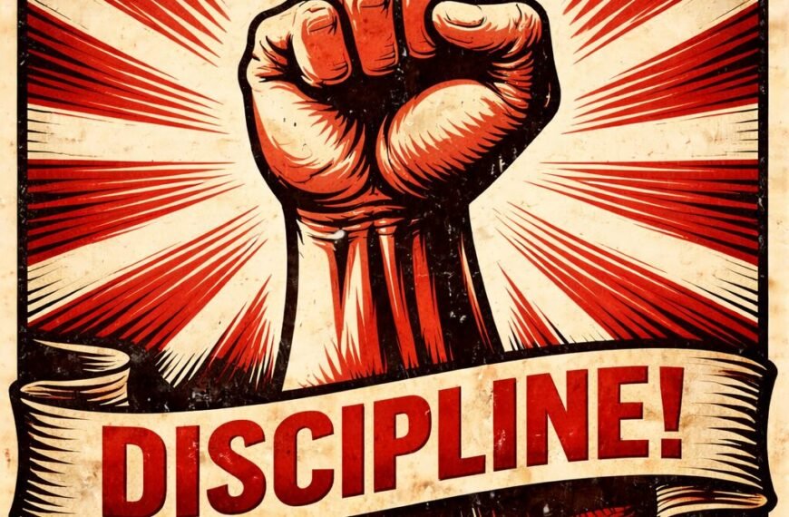 Discipline! Of toch iets anders?